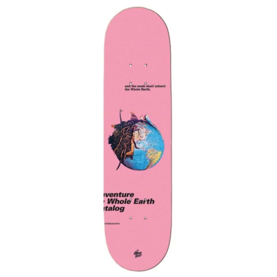 Theories Whole Earth II tavola skate 8.5 multicolor