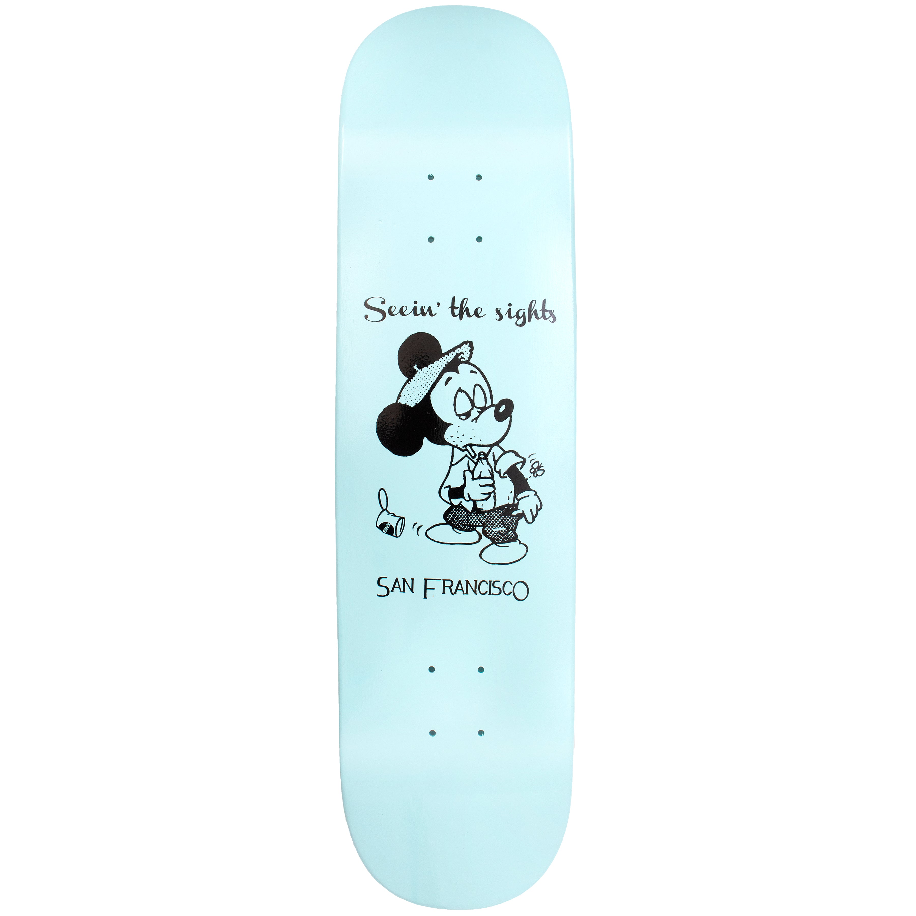 Snack Seein The Sights tavola skate 8.25 blu