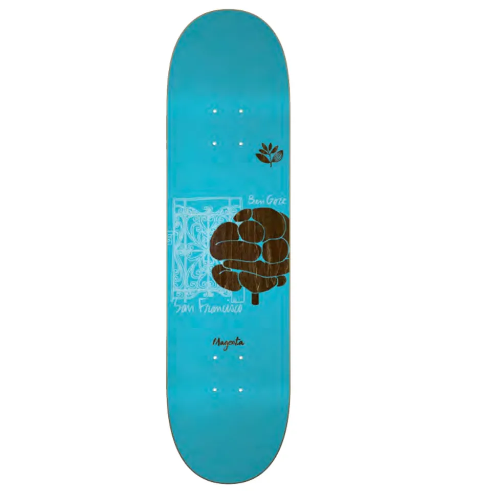 Magenta Ben Gore Home Series tavola skateboard 8.125" acero