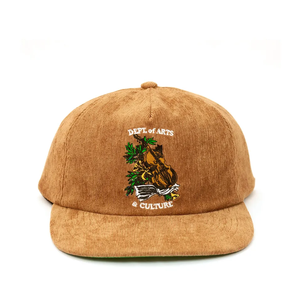 Snack University Cappello Marrone in Velluto a Coste