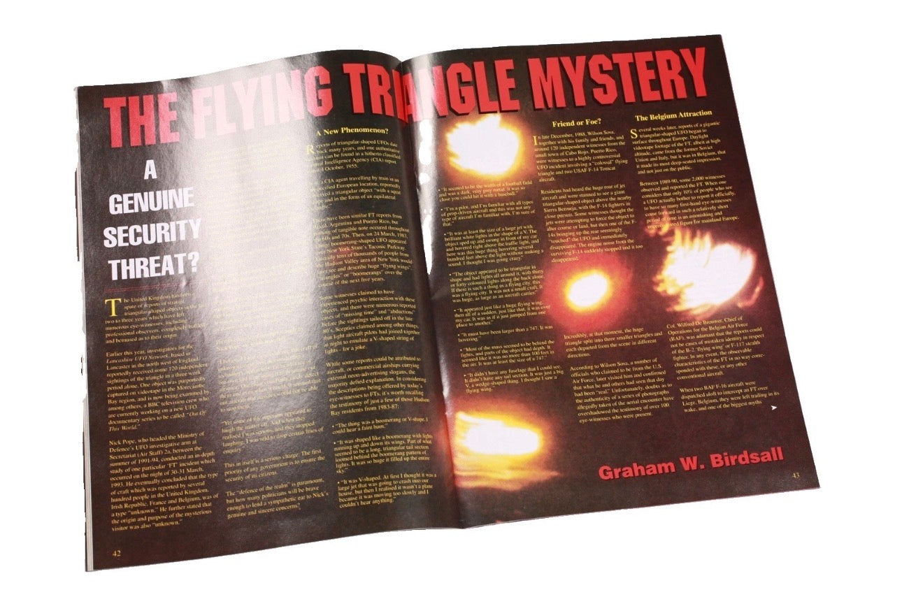 UFO Magazine Volume 15 Issue 2 rivista vintage 1996