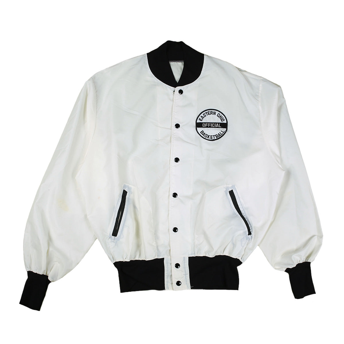 Ohio Basketball Coaches giacca antivento bianca L nylon