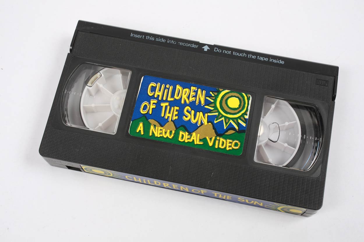 New Deal Children of the Sun videocassetta VHS skate