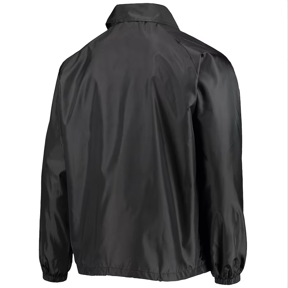 Hopps Sun Logo giacca coach M nera nylon