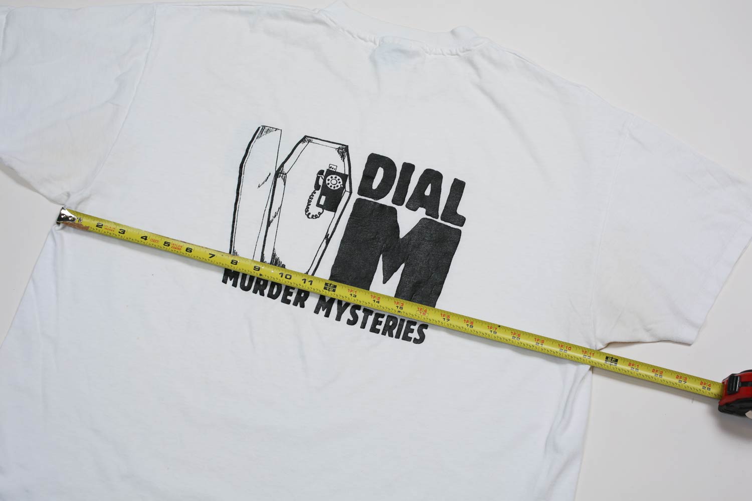 Dial M Murder Mysteries t-shirt nera XL horror