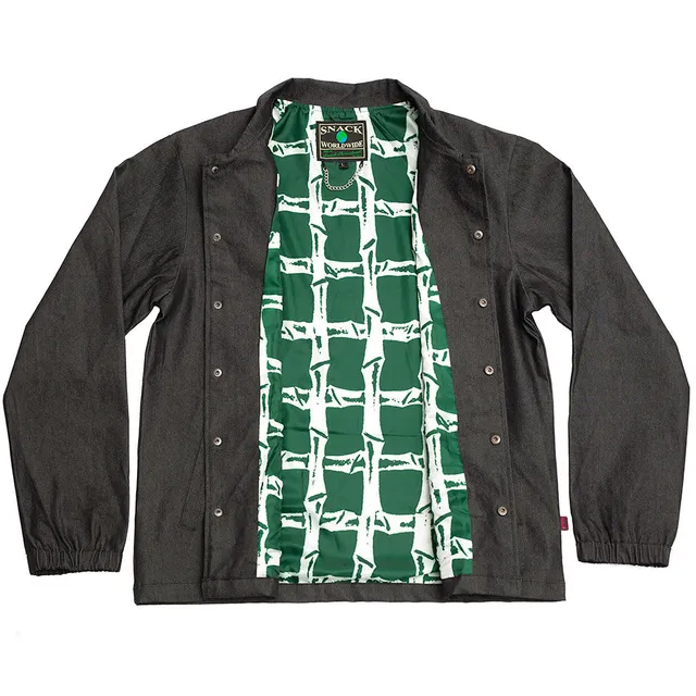 Snack Bamboo Lined giacca denim nera M
