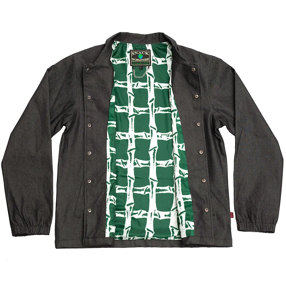 Snack Bamboo Lined giacca denim nera M
