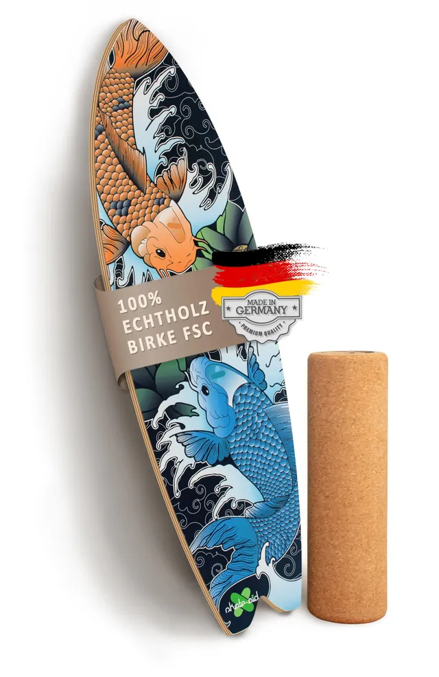 Jucker Hawaii Homerider Skate Aid balance board legno rullo sughero