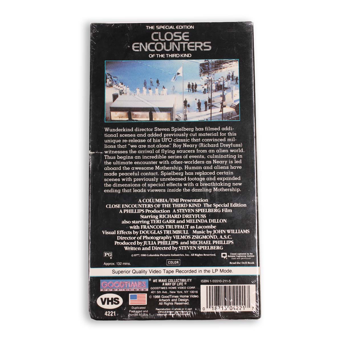 Close Encounters Third Kind VHS videocassetta 1985 sigillata