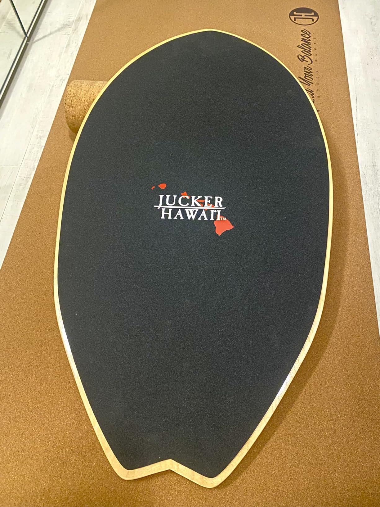 Jucker Hawaii Homerider Surf Neo Balance Board Sughero con Tappetino