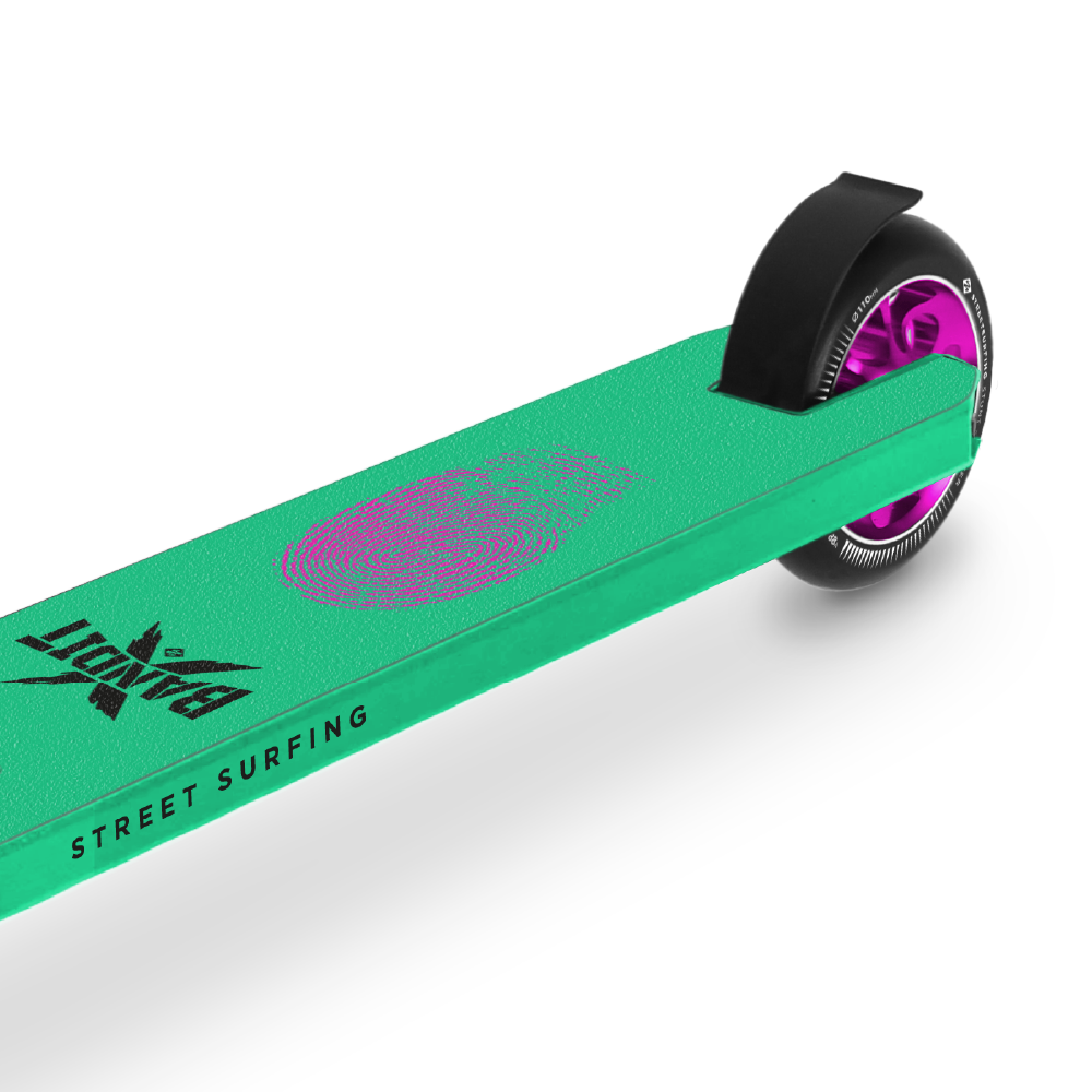 Street Surfing Bandit X monopattino stunt Busted Green HIC