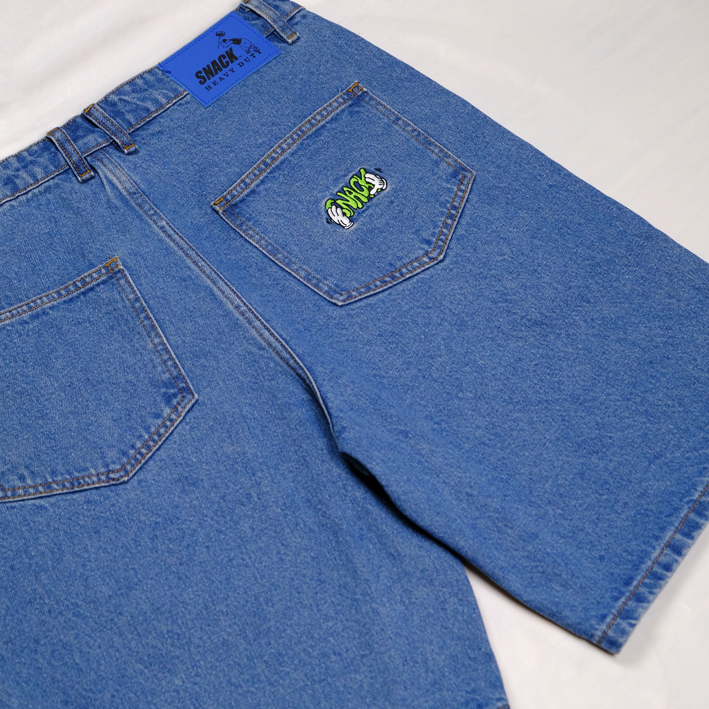 Snack Good Hands bermuda denim baggy