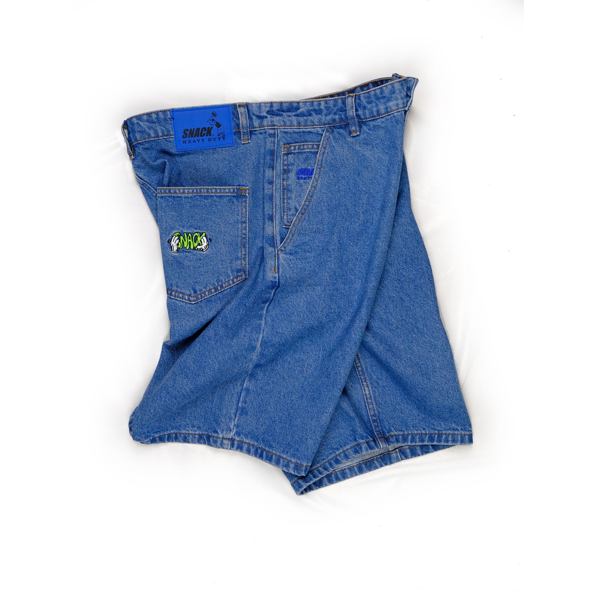 Snack Good Hands bermuda denim baggy