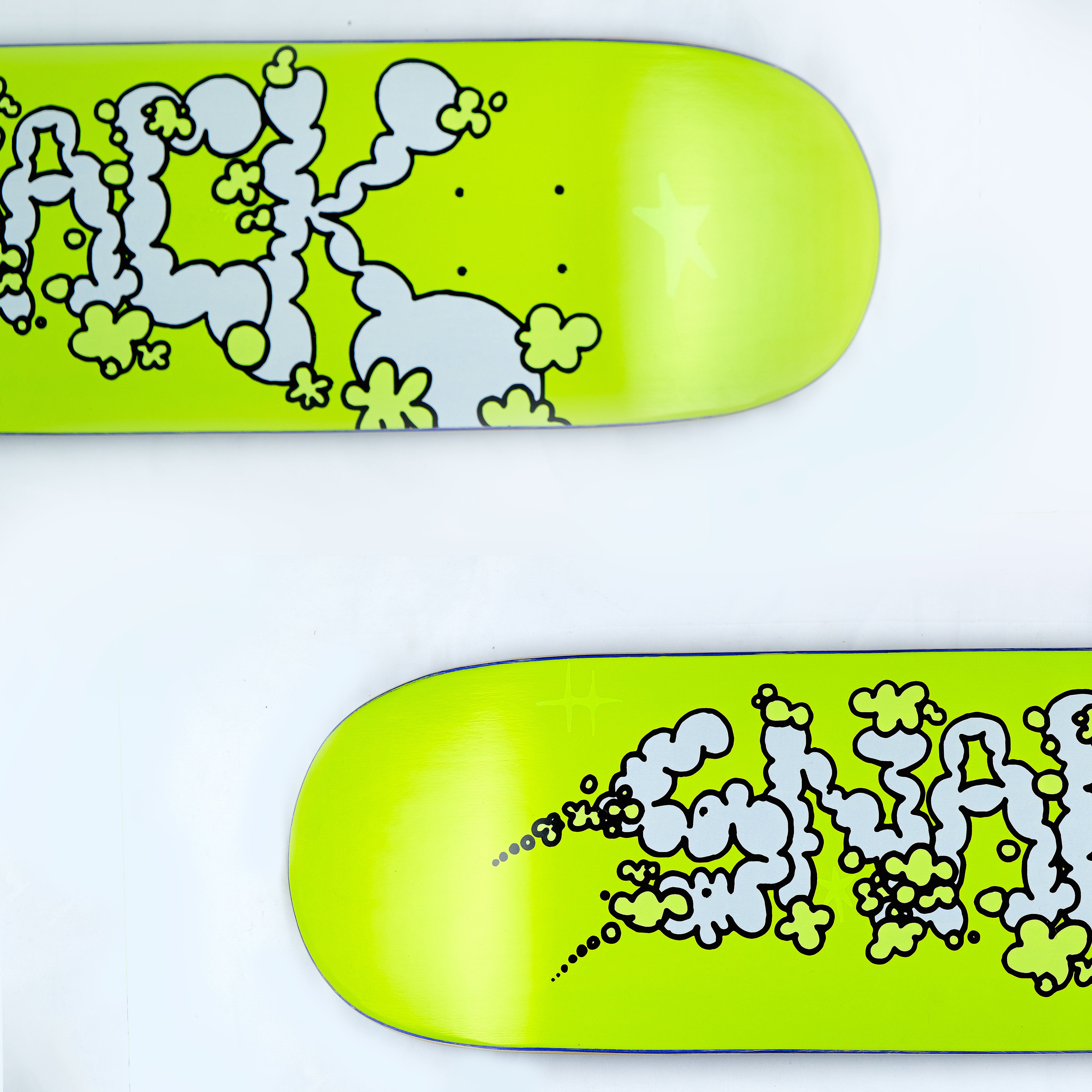 Snack Vaporz Twin Tip Tavola Skateboard 8.25 Fosforescente