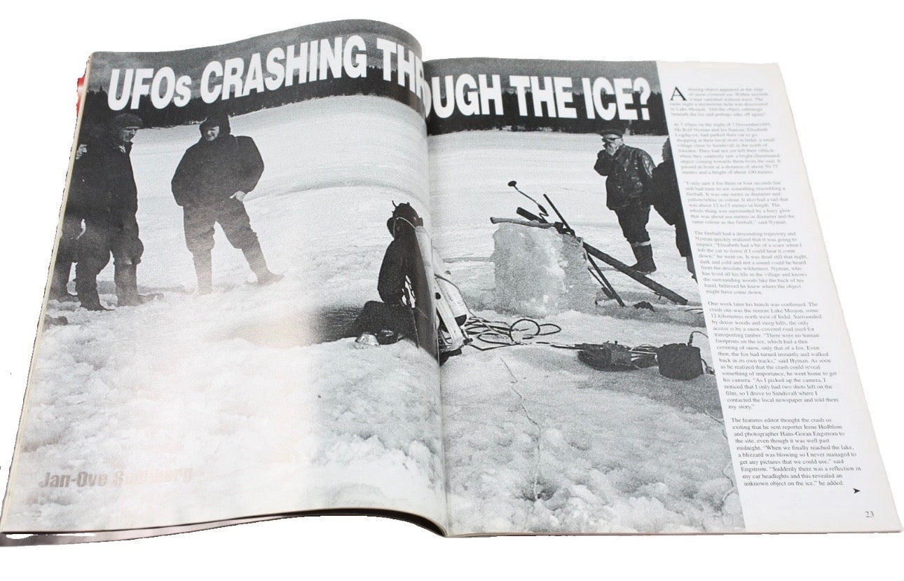 UFO Magazine Volume 15 Issue 2 rivista vintage 1996