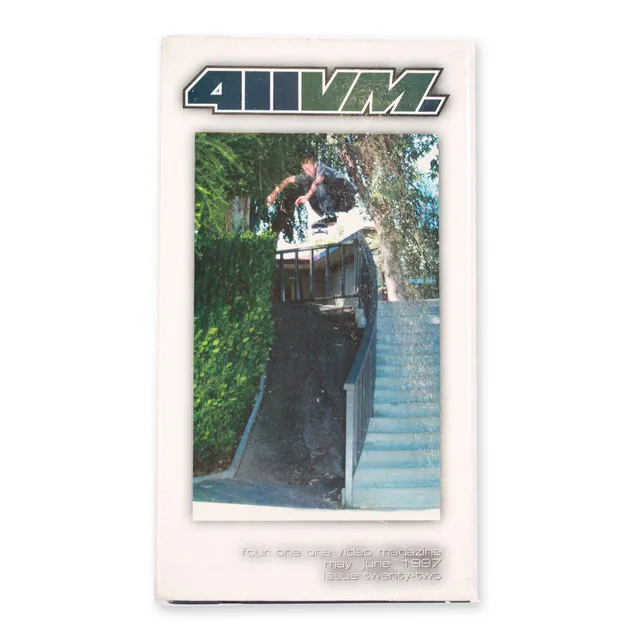 411VM Issue 22 videocassetta VHS skate 1997
