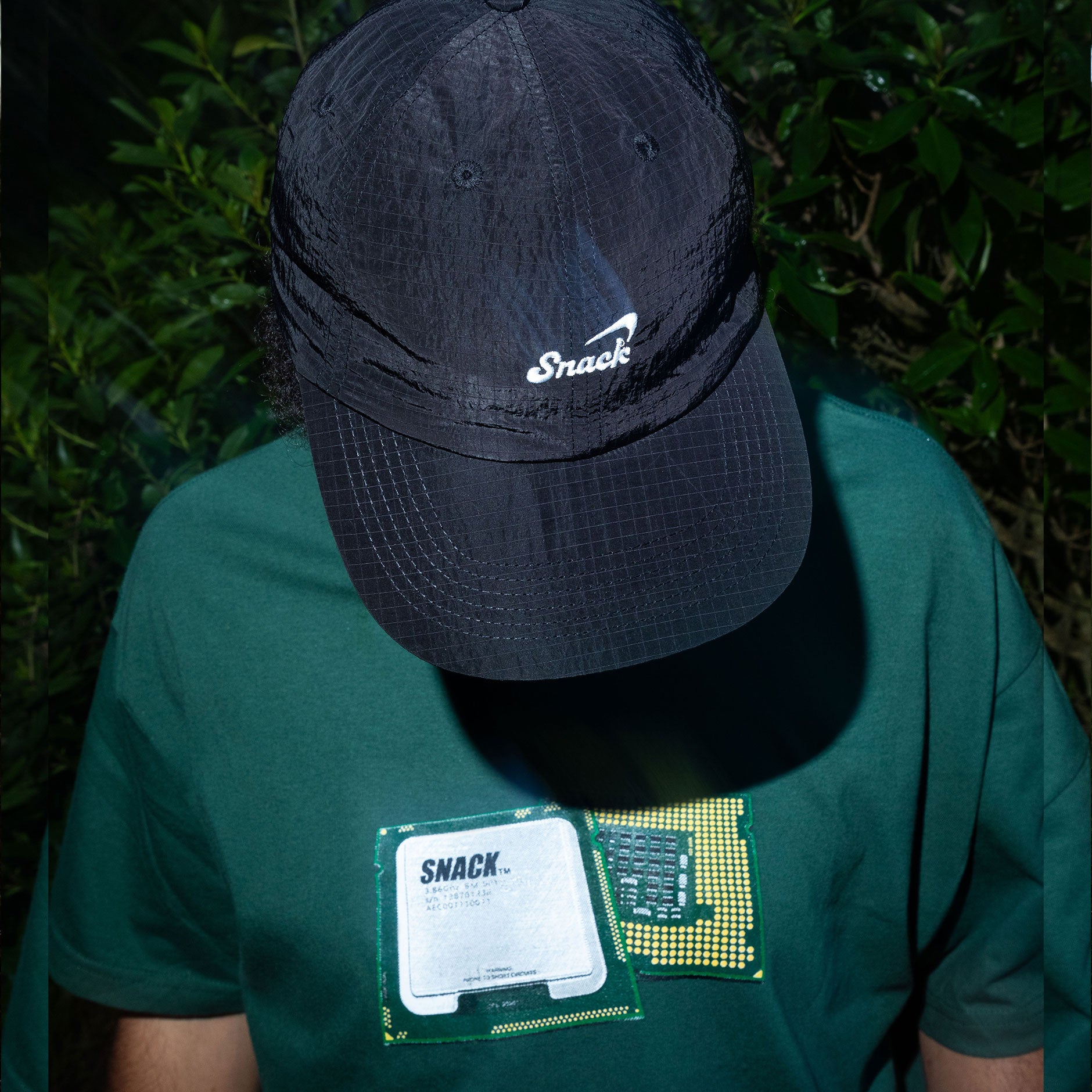 Snack Microchip t-shirt pine L cotone
