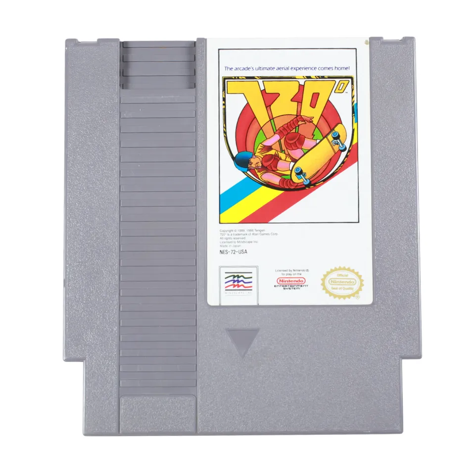 720° Skateboarding cartuccia NES Nintendo 1985