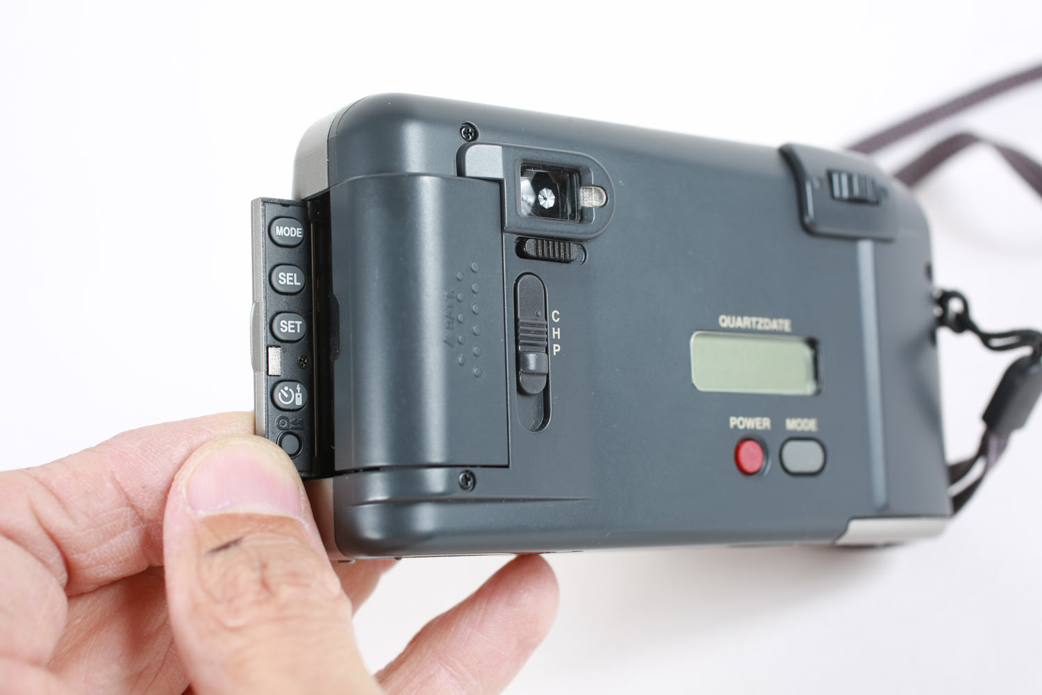 Olympus Newpic Zoom 90 Fotocamera APS Nera con Borsa