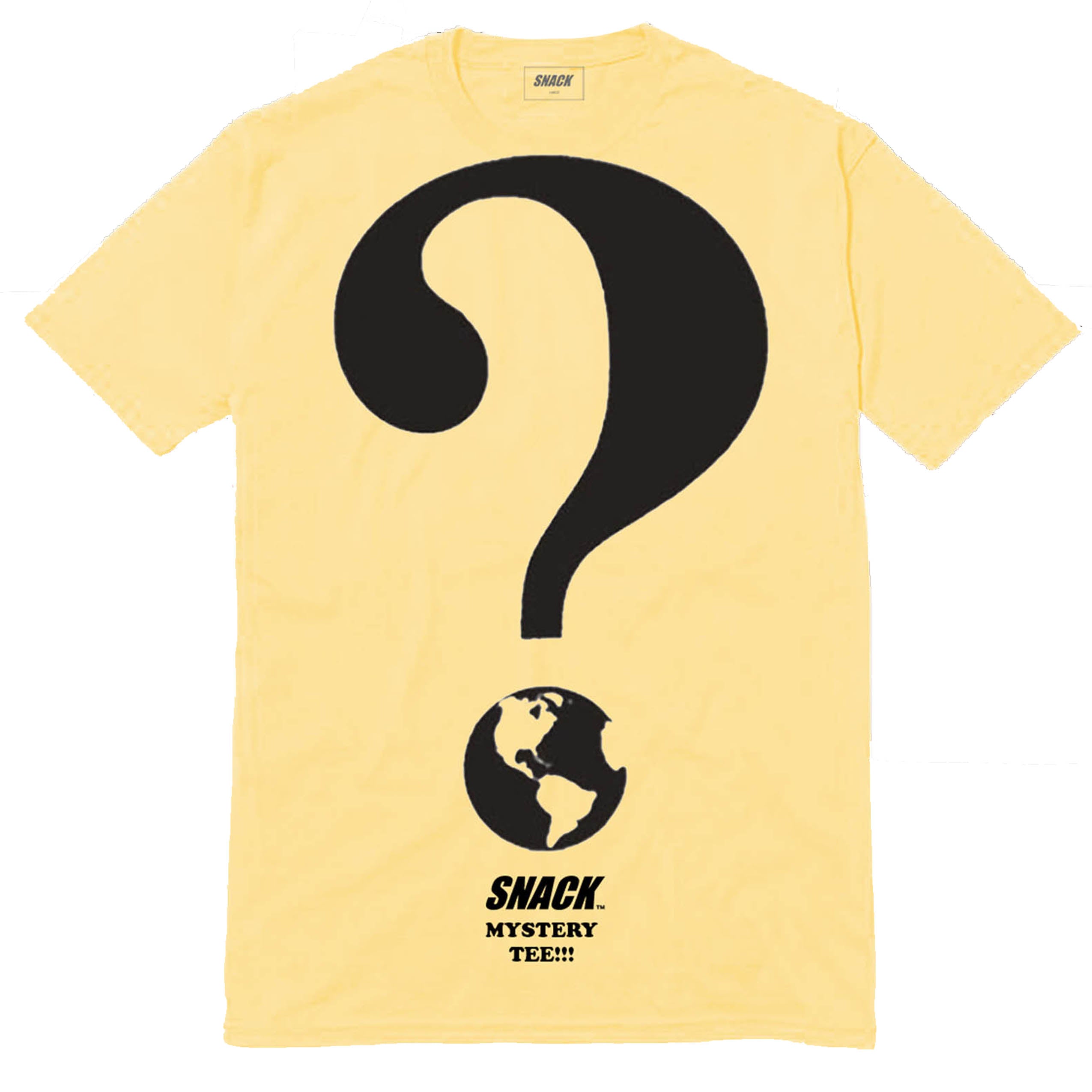 Snack Skateboarding Mystery Tee t-shirt archivio assortita