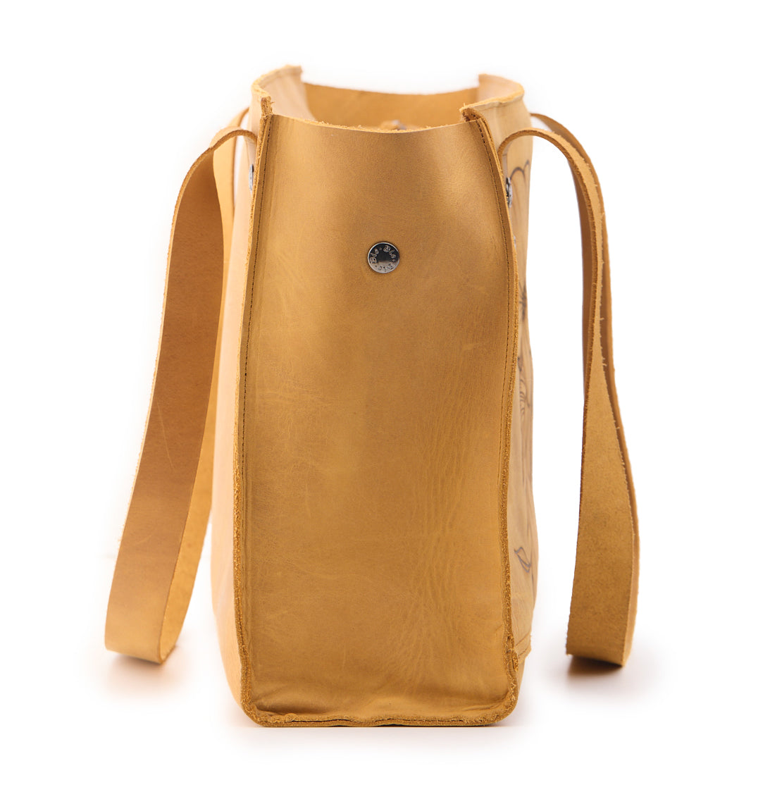 AC Longboards Shopping Bag Fiori shopper pelle floreale