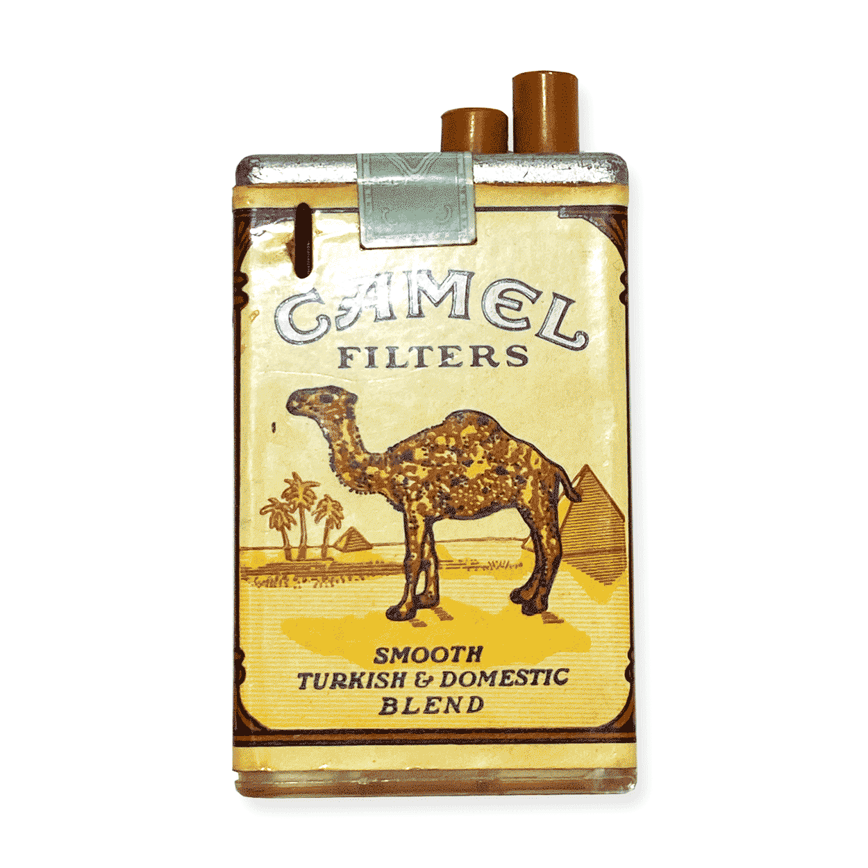 Camel Cigarette Pack accendino vintage blu