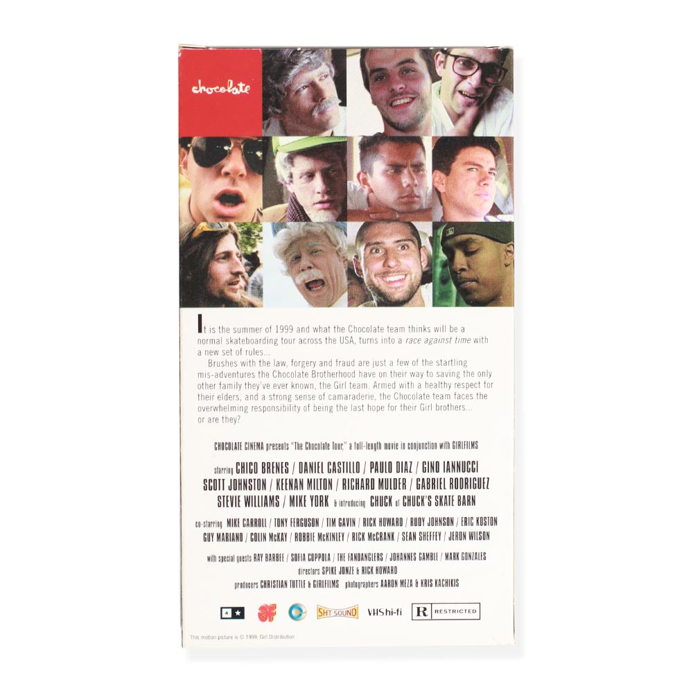 Chocolate Chocolate Tour 1999 videocassetta VHS vintage