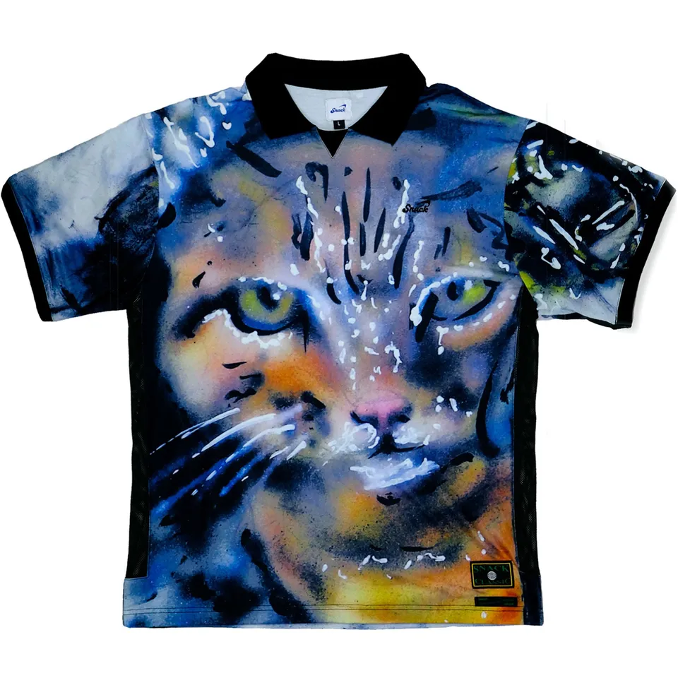 Snack Miles Davis maglia calcio mesh taglia L