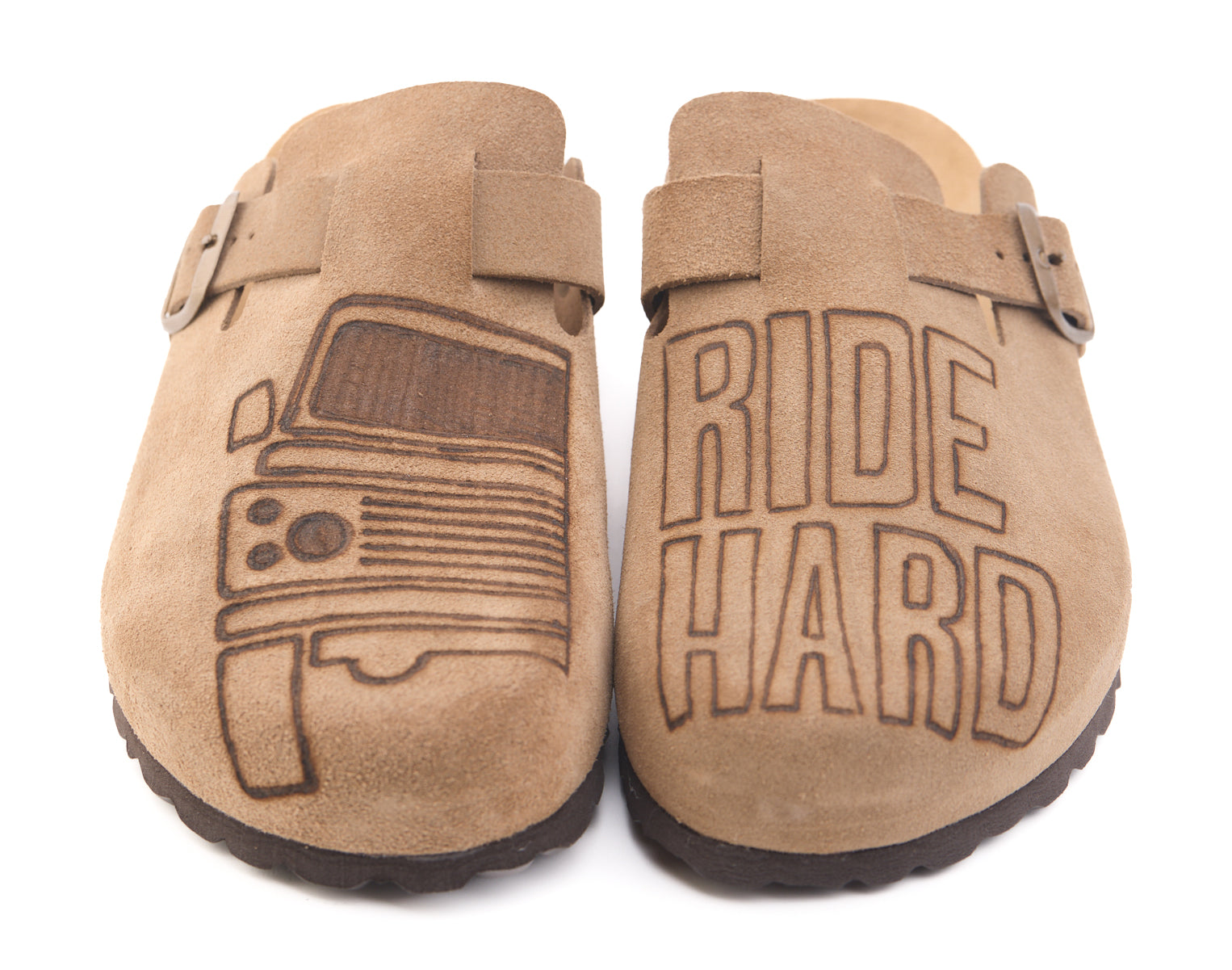 AC Longboards 1900 Arachide Defender sabot pelle scamosciata