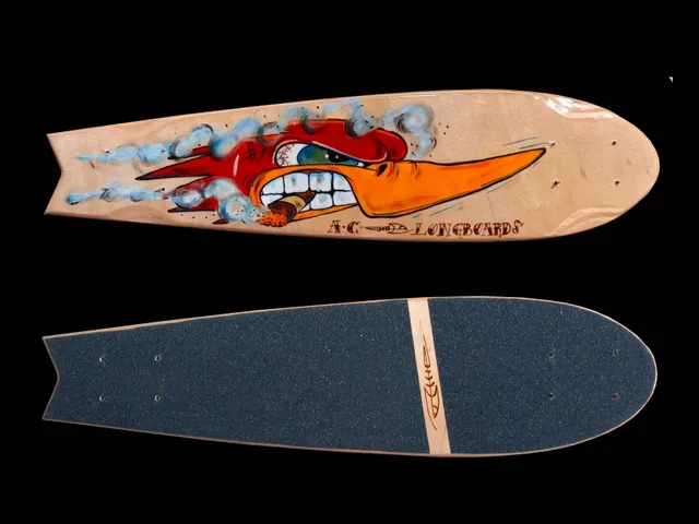 AC Longboards Woody Woodpecker mini cruiser 25" betulla