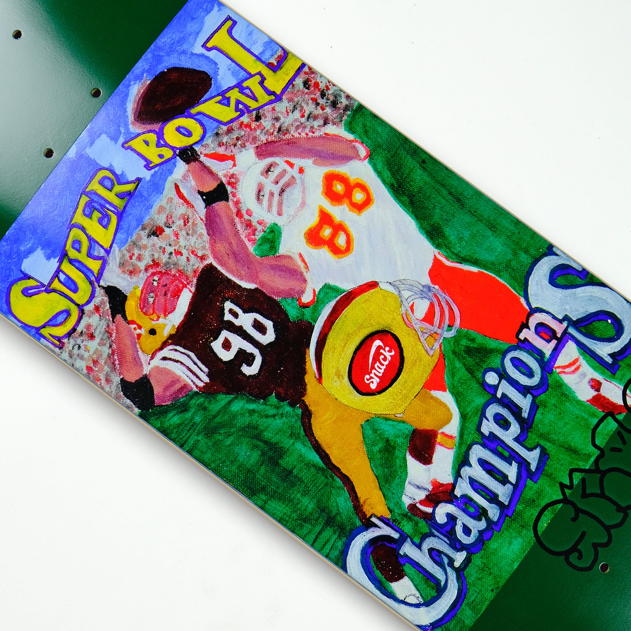 Snack Williams Super Bowl tavola skate 8.25