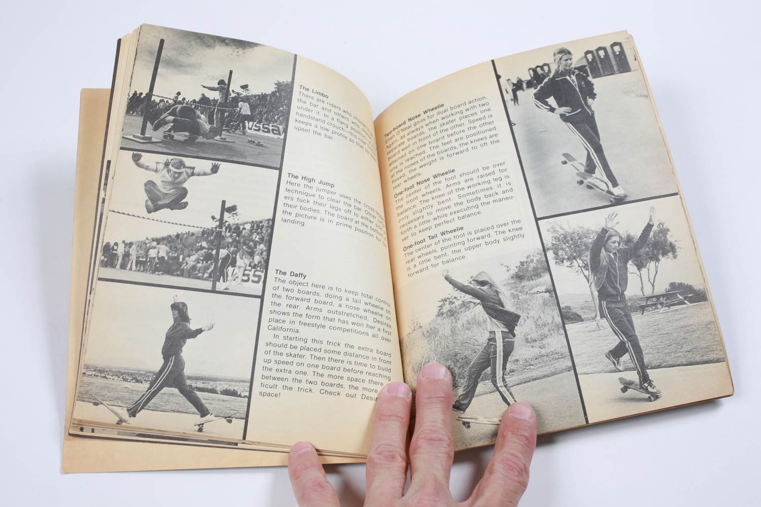Jack Grant Skateboards libro vintage 1977 inglese
