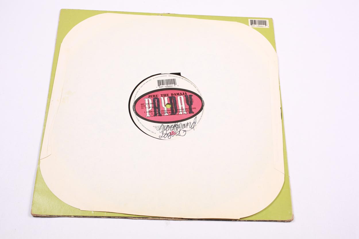 Jeru the Damaja Come Clean vinile 12 pollici singolo 1993