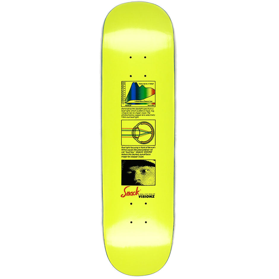 Snack Krebs Visionz Tavola Skate 8.25 Neon