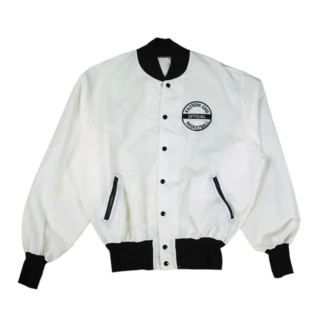 Ohio Basketball Coaches giacca antivento bianca L nylon