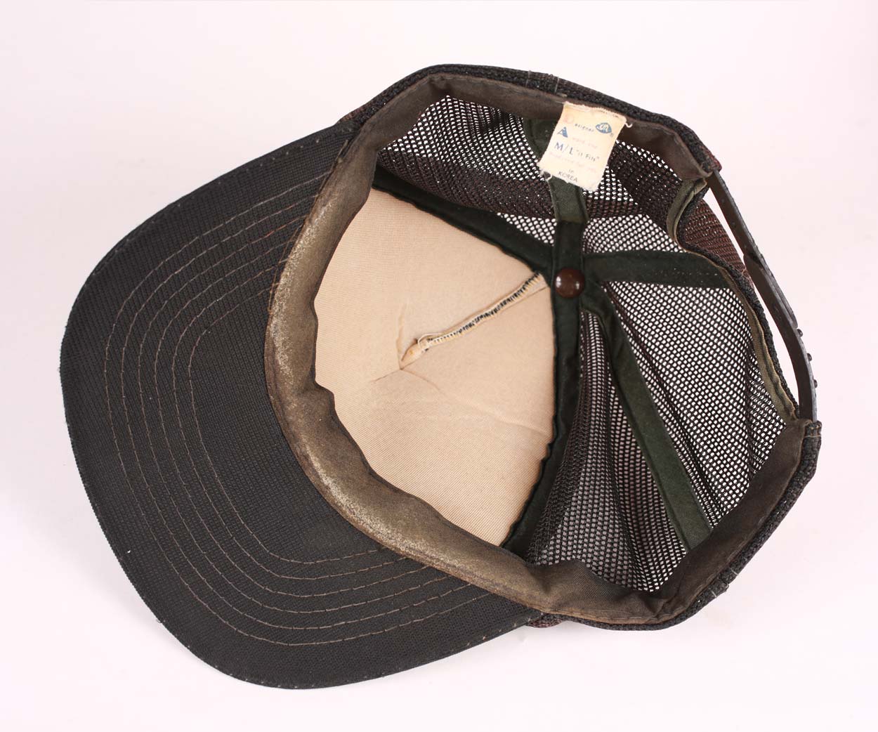 Aquanaut Salvage Cappello Trucker Mesh Nero Vintage