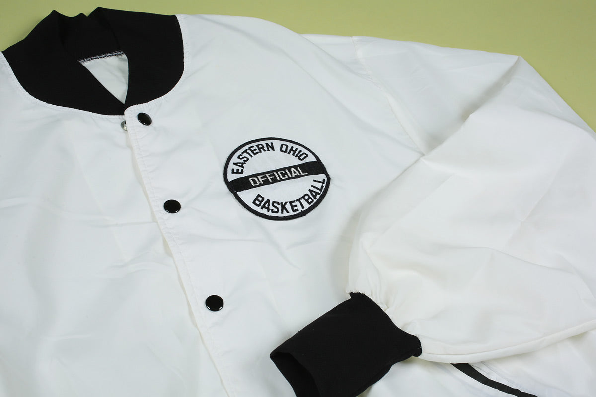 Ohio Basketball Coaches giacca antivento bianca L nylon