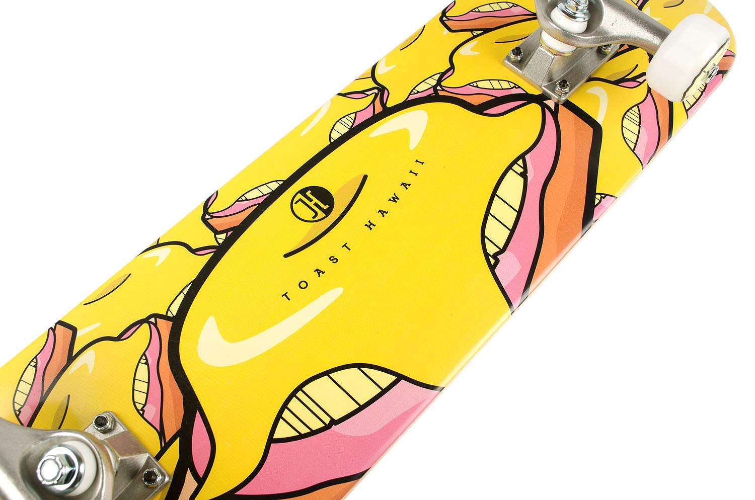 Jucker Hawaii Tasty Toasts Skateboard 7.75" Completo Acero