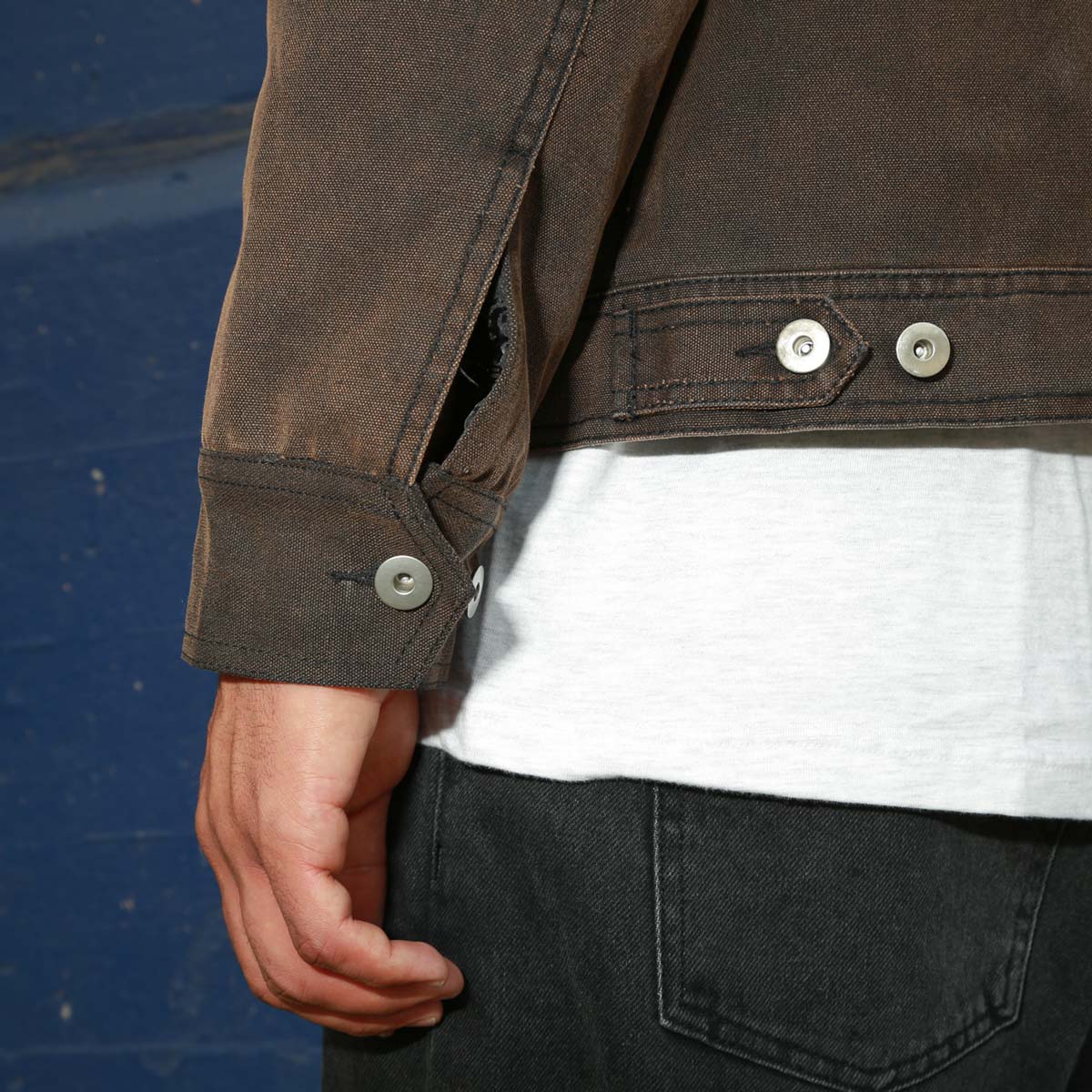 Theories Carpenter Work Jacket giacca washed copper