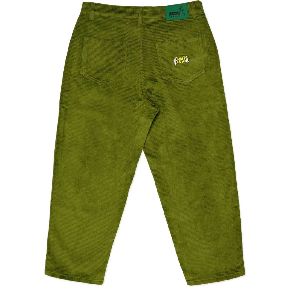 Snack Skateboarding Good Hands pantaloni velluto S baggy