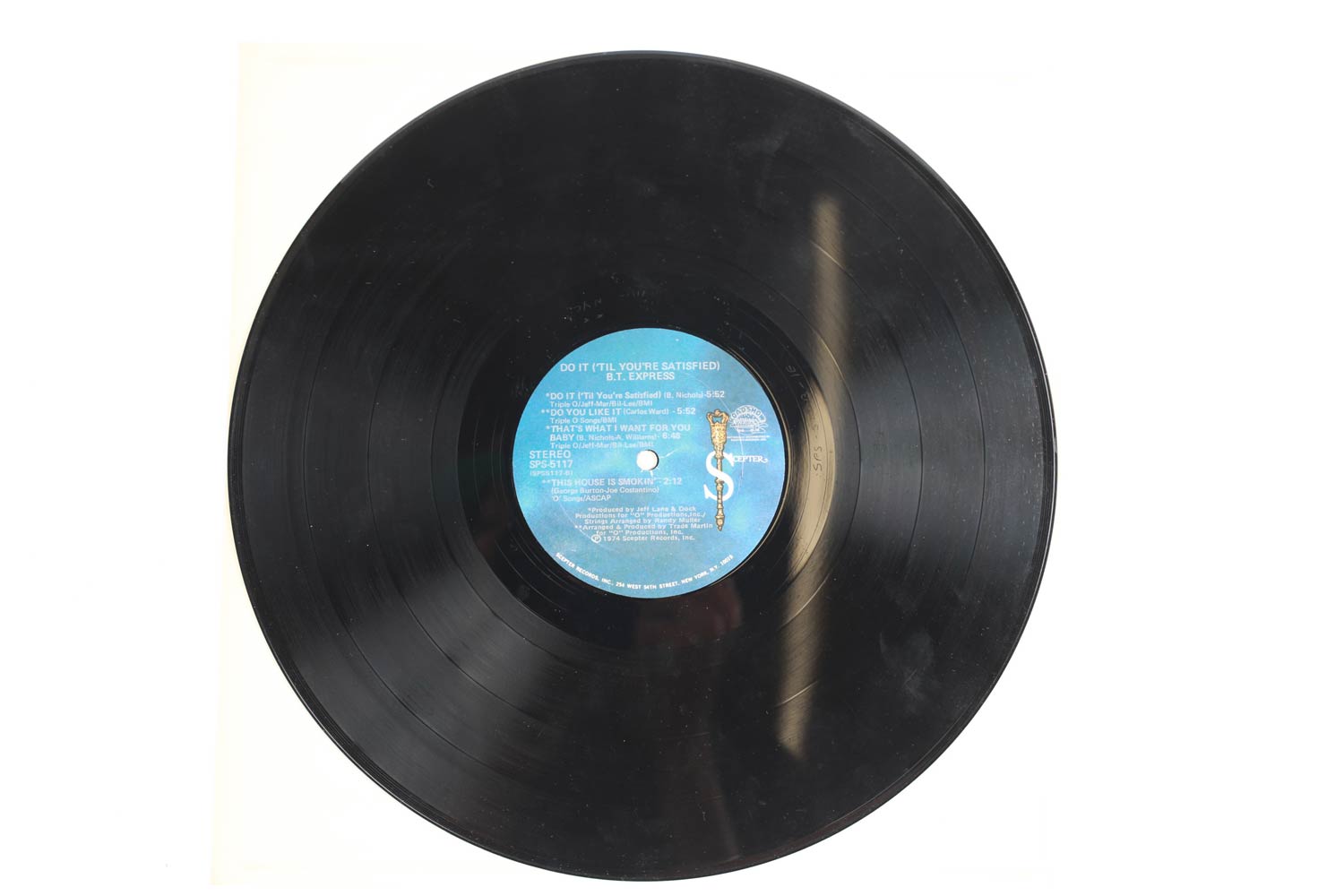 BT Express Do It vinile LP 12" 1974 skate video