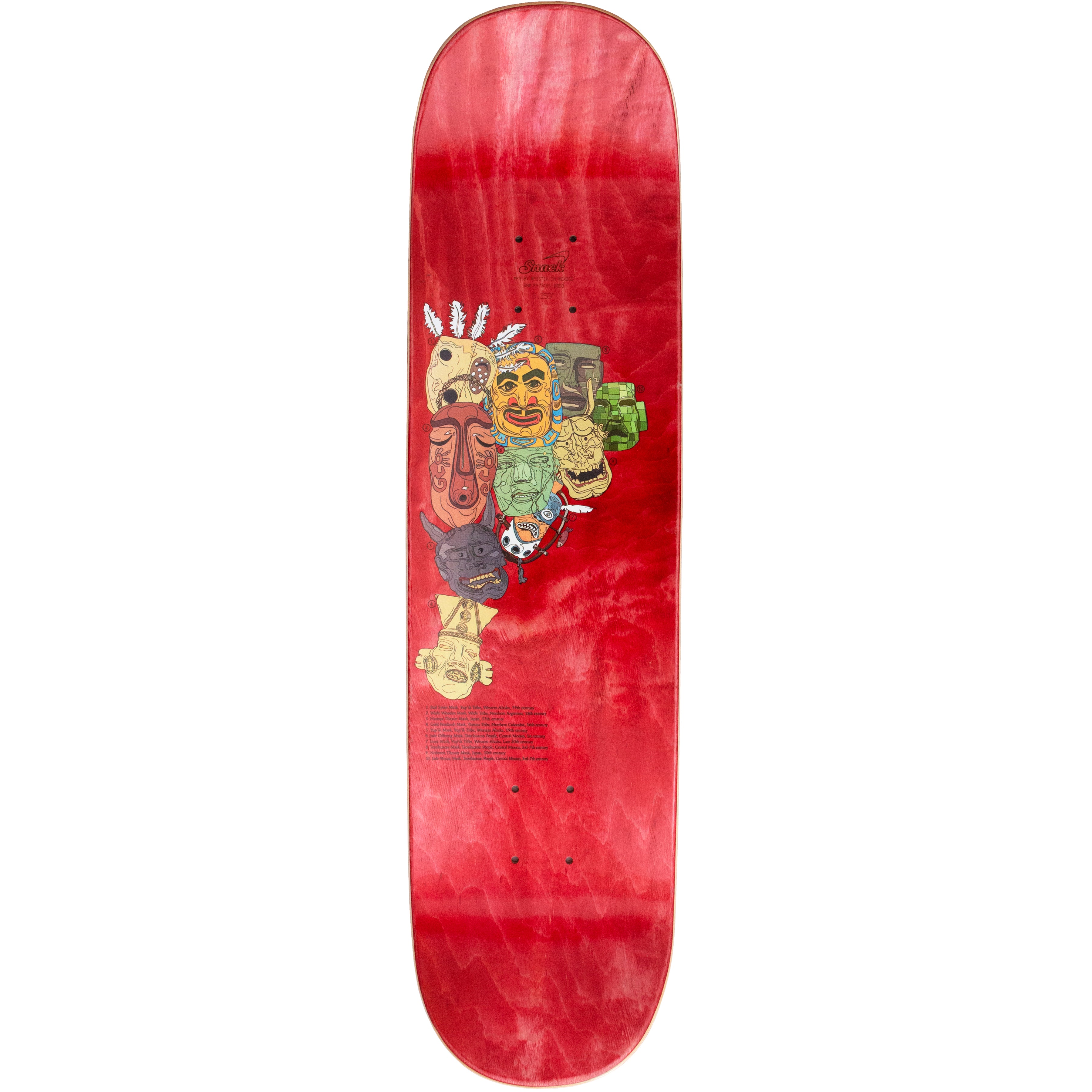 Snack Porter Mask tavola skateboard 8.25 acero