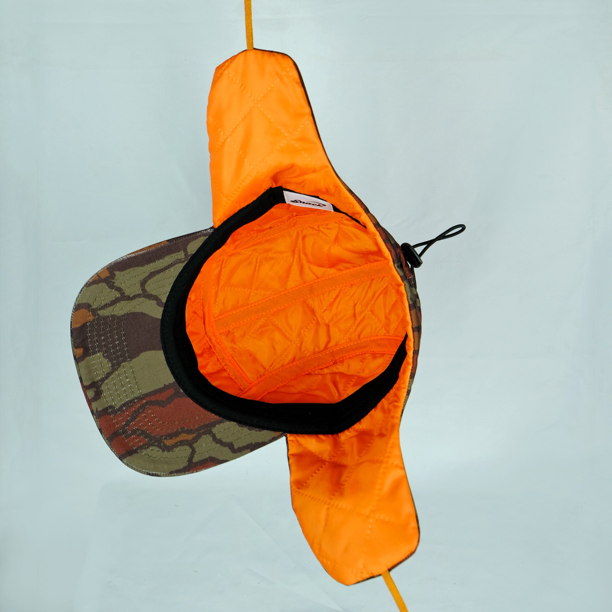 Snack Bark Camo cappello paraorecchie canvas