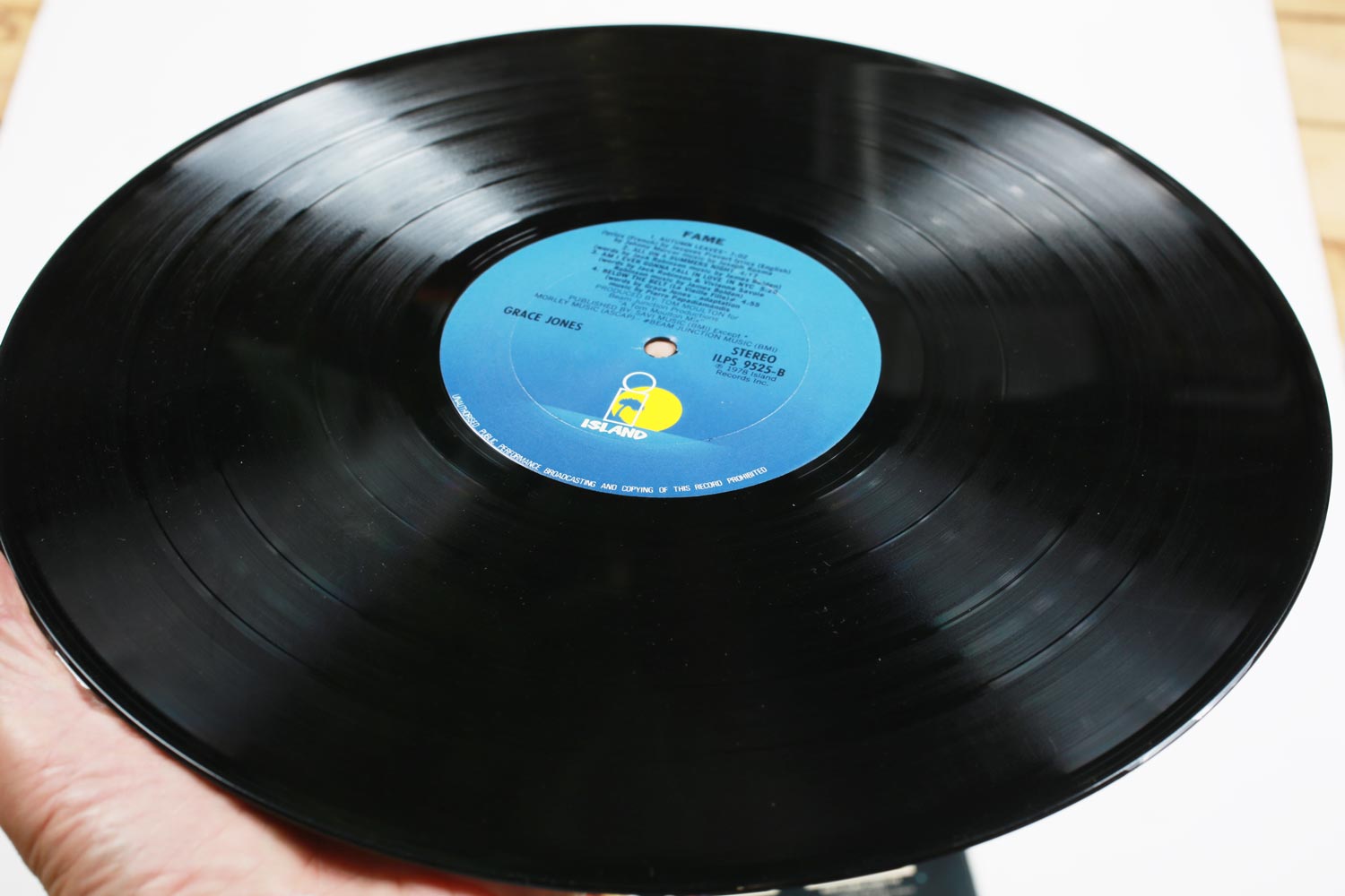Grace Jones Fame disco vinile LP 12" 1978 gatefold