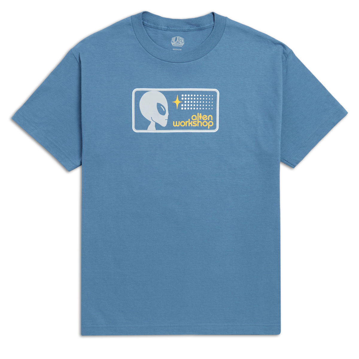Alien Workshop Strobe Badge T-Shirt cotone blu taglia L