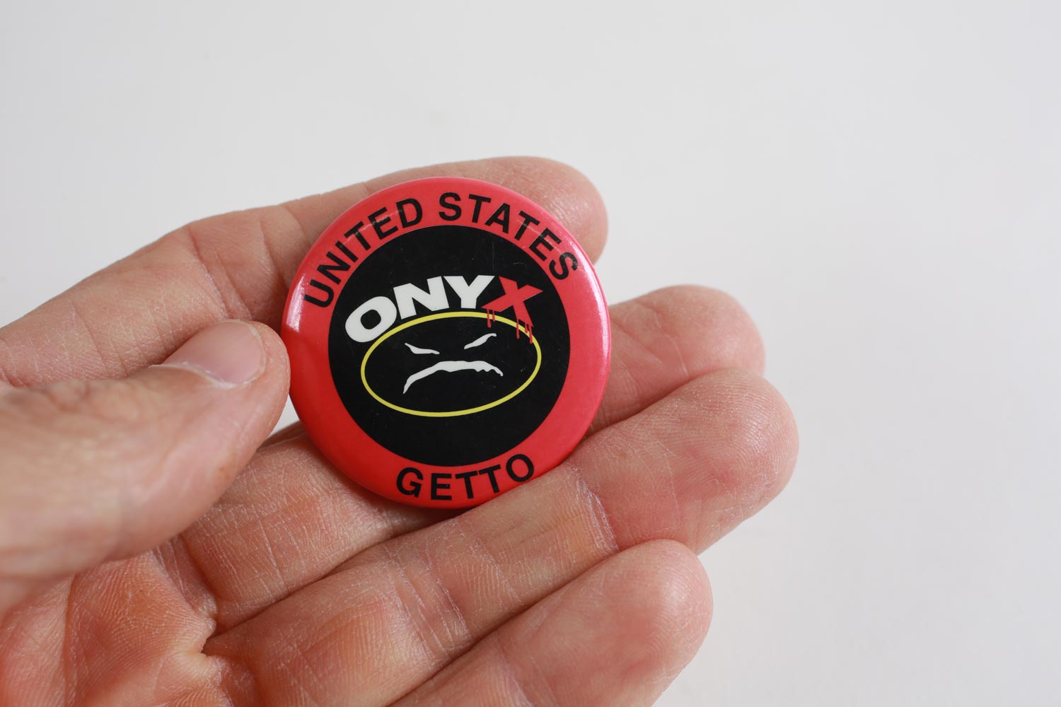 Onyx 1994 spilla pinback hip-hop 4,5 cm