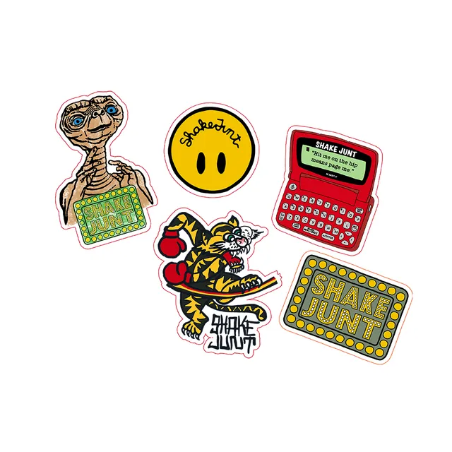 Shake Junt Friends adesivi skateboard 10 pezzi assortiti