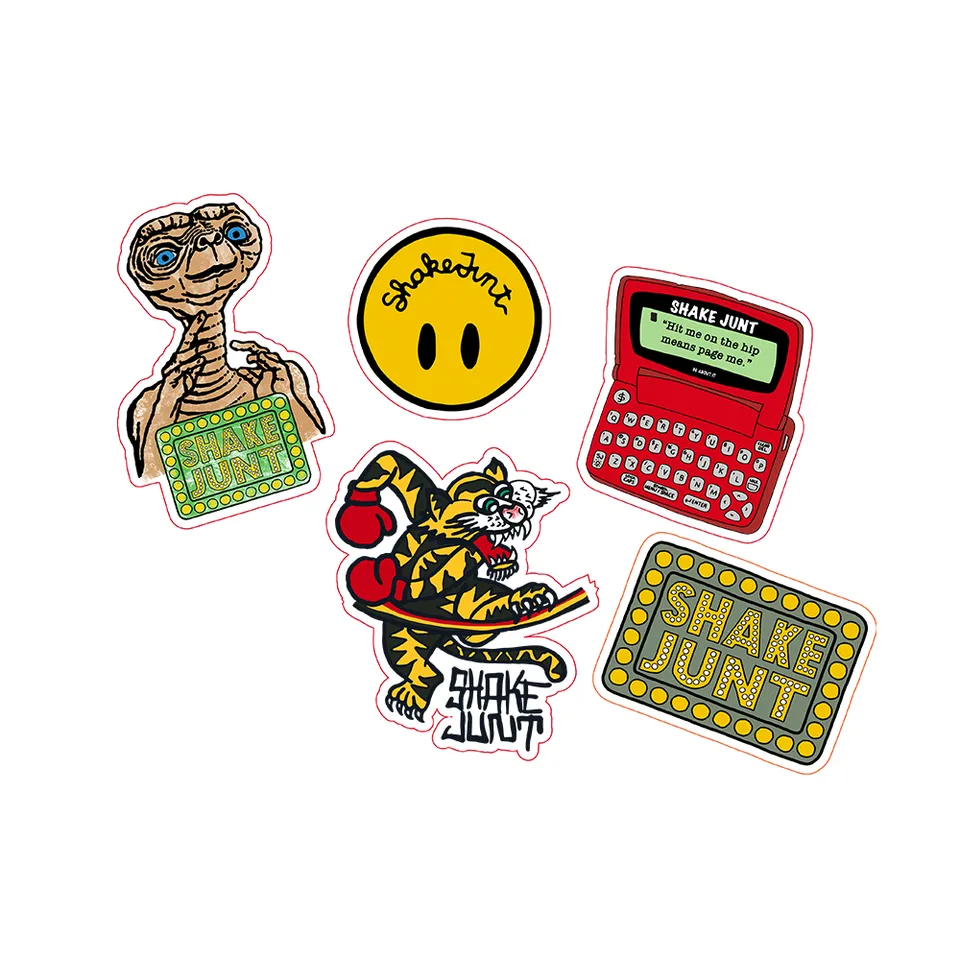 Shake Junt Friends adesivi skateboard 10 pezzi assortiti