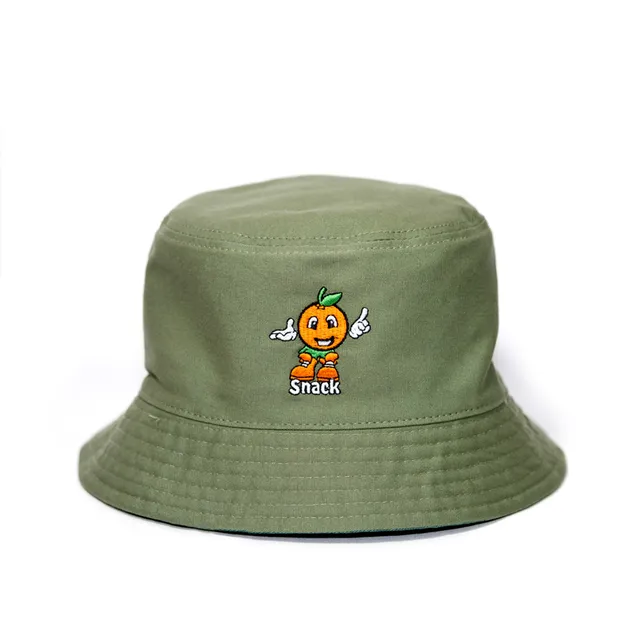 Snack Citrus cappello bucket reversibile olive