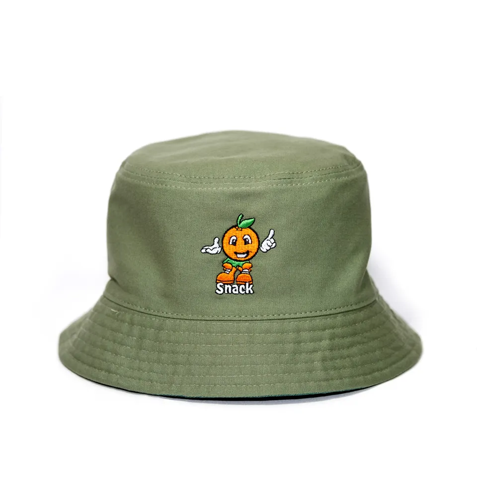 Snack Citrus cappello bucket reversibile olive